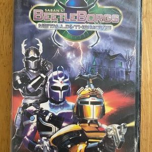 Beetleborgs - Metallix: The Movie VHS 1998 Saban Fox Kids 90s Cartoon Movie Film